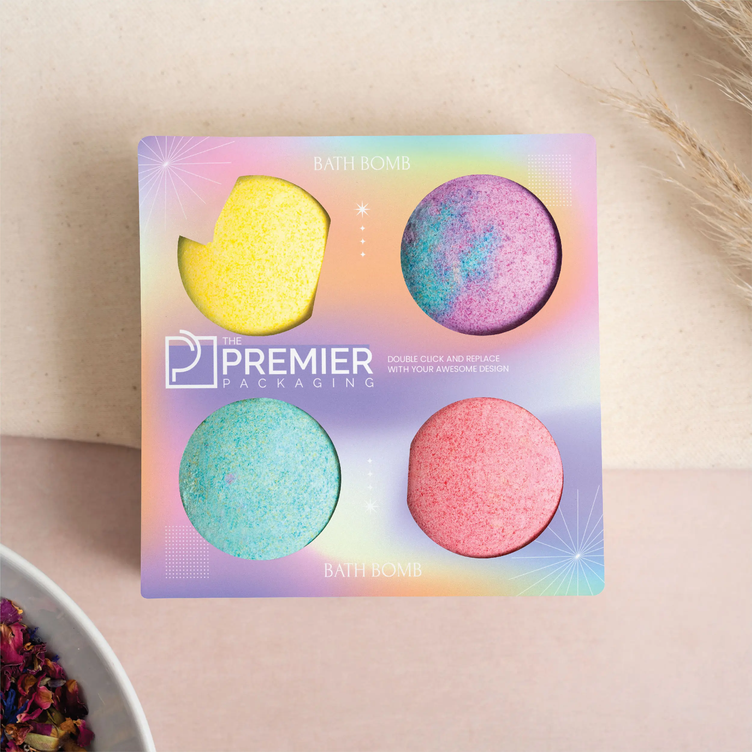 bath bomb box gift set