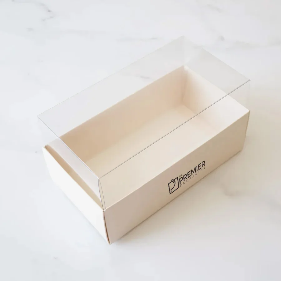 boxes with clear lids