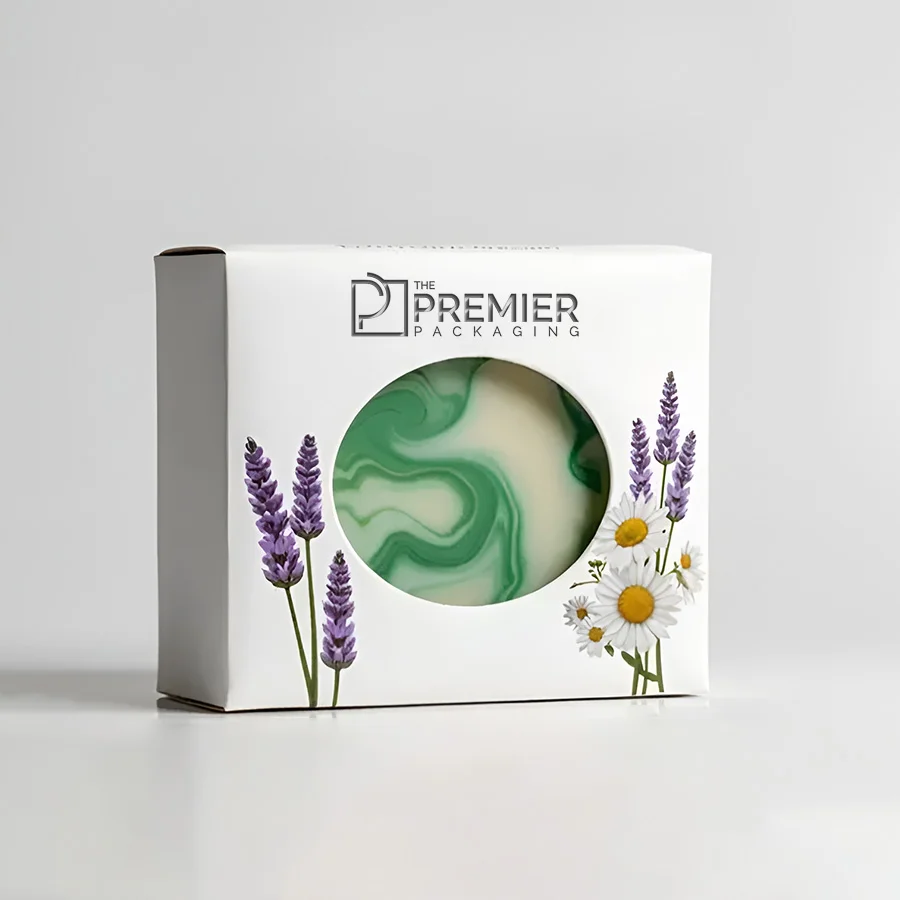 custom soap boxes with window