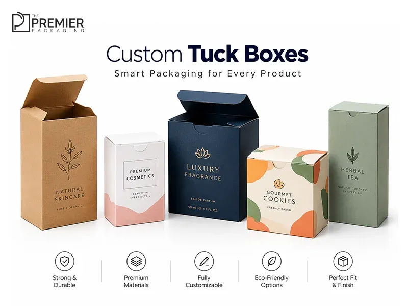 Custom Tuck Boxes Smart Packaging for Every Product
