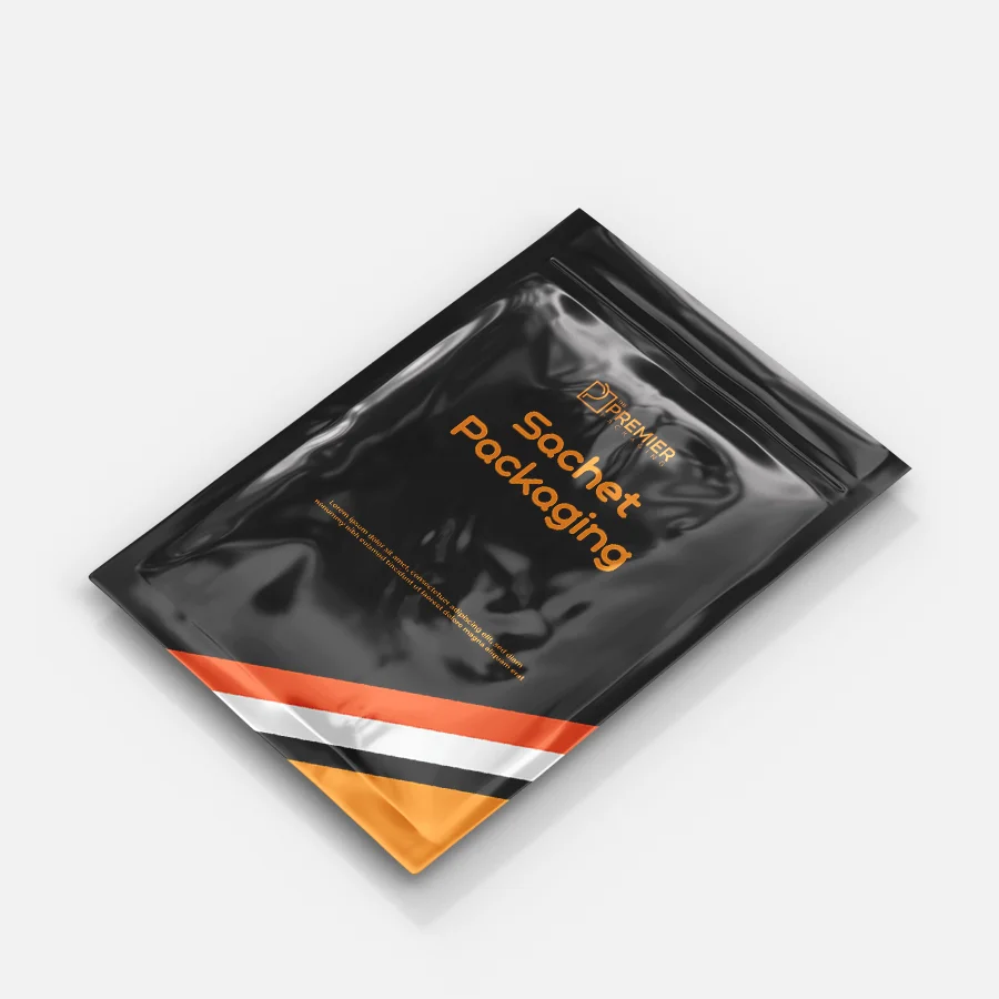 double sided black matte metallic mylar flat ziplock bag