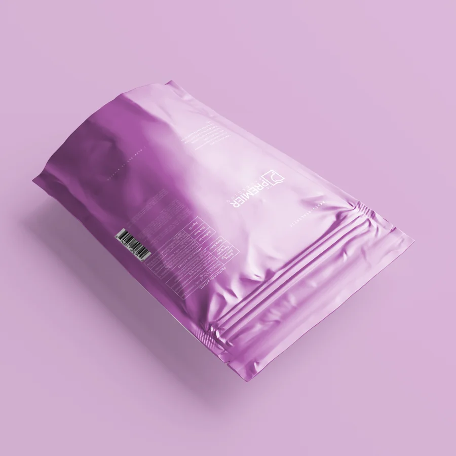 empty small mylar ziplock bag