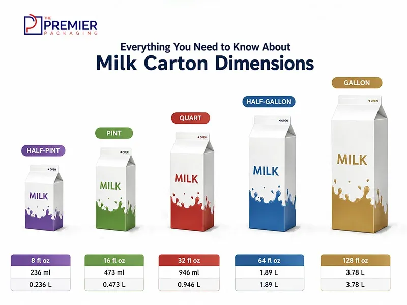 Everything You Need to Know About Milk Carton Dimensions