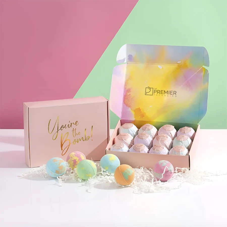 gift boxes for bath bombs