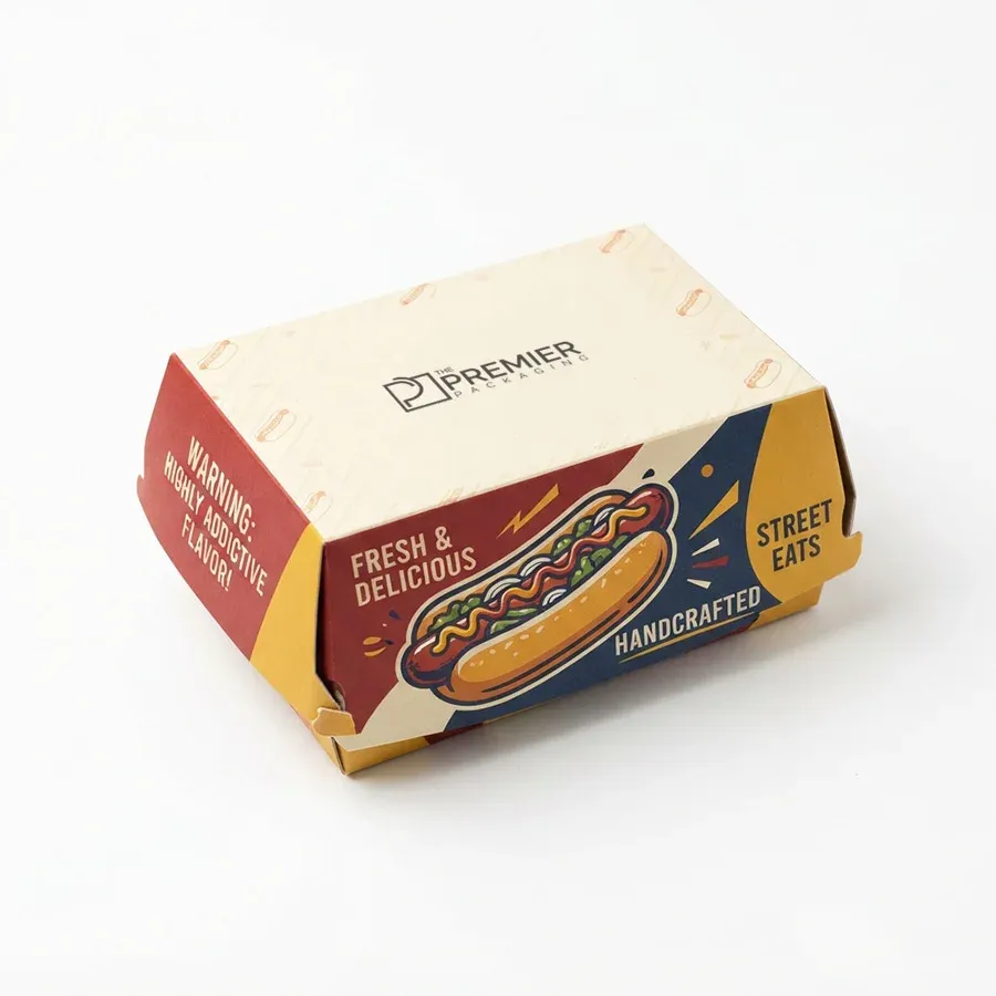 hot dog boxes