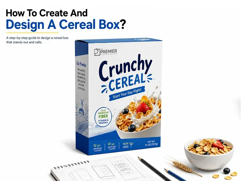 How To Create And Design A Cereal Box?