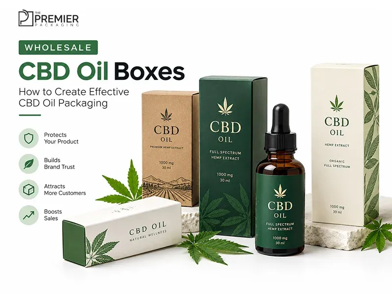 Wholesale CBD Oil Boxes – How to Create Effective CBD Oil Packaging