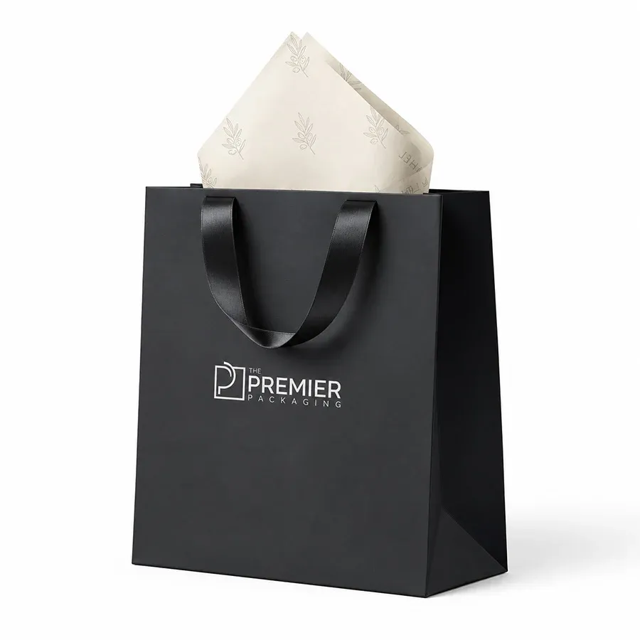 matte euro tote bags w rope handles