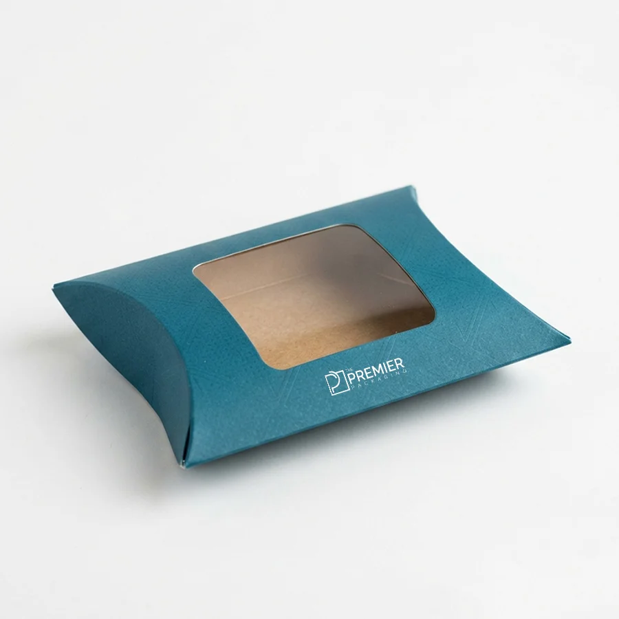 pillow boxes with clear window