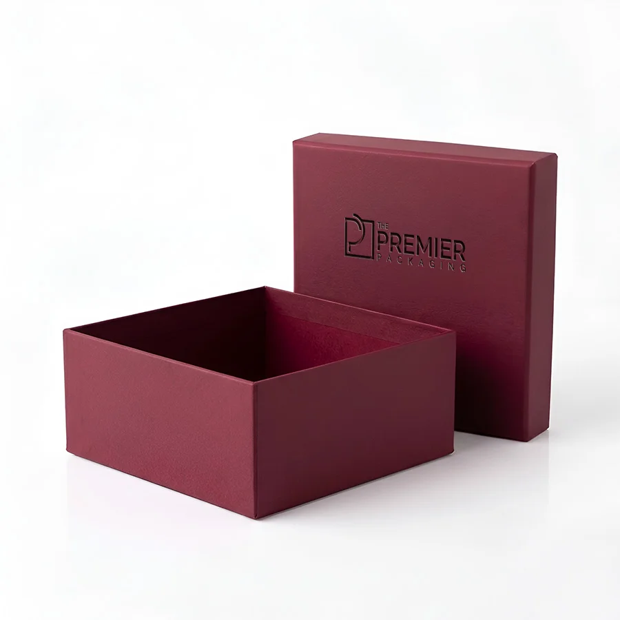 presentation boxes with clear lids