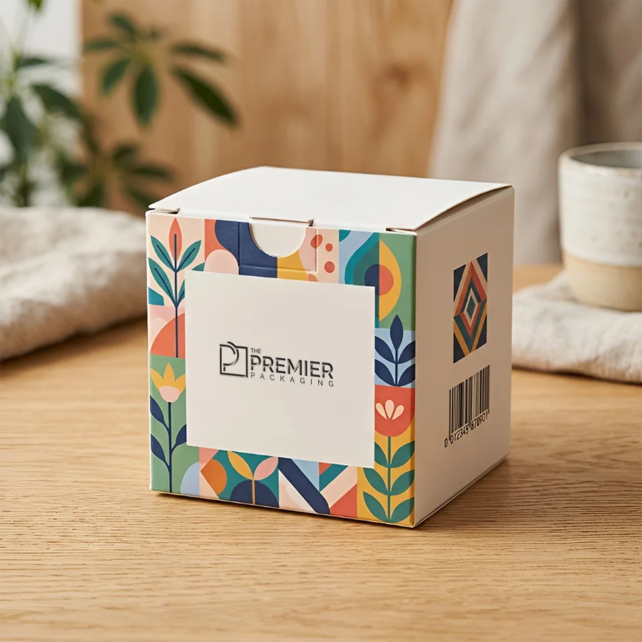square kraft packaging box