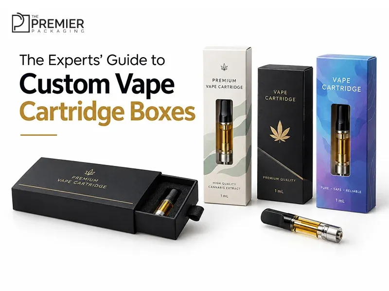 The Experts’ Guide to Custom Vape Cartridge Boxes