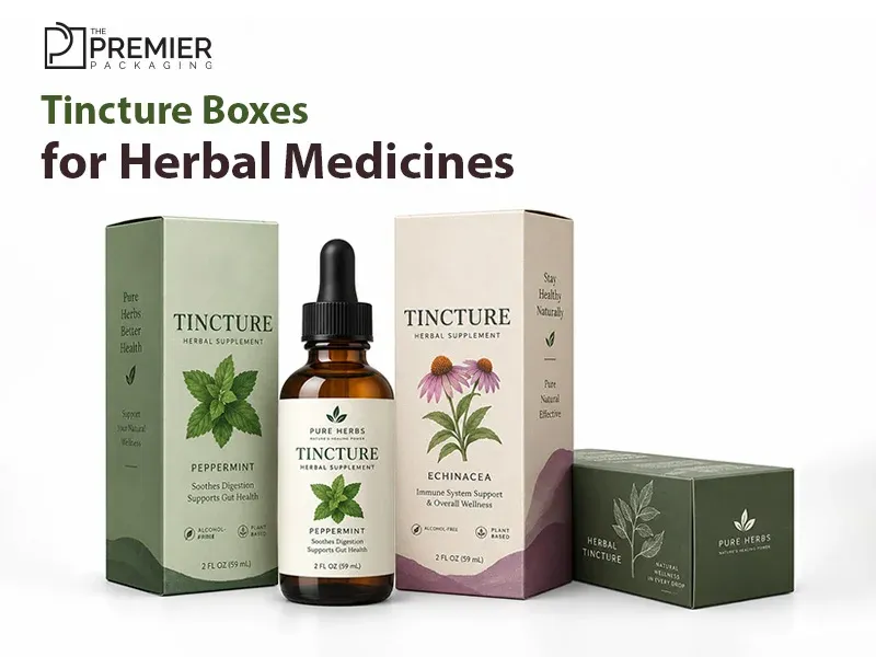 Tincture Boxes for Herbal Medicines